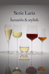 Glasserie Laria,Merandi Schweiz, Spiegelau® Gläser mit Swarovski® Kristallen veredelt